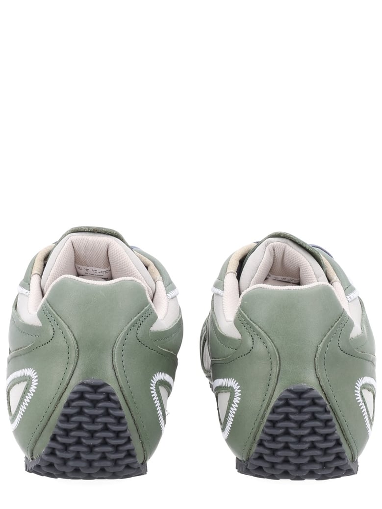 sneakers slow runner green by Selfnex