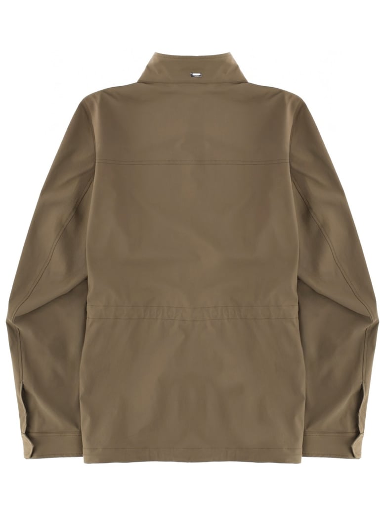 jacket with pockets brown by Selfnex