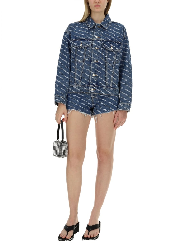 all over logo shorts by Selfnex