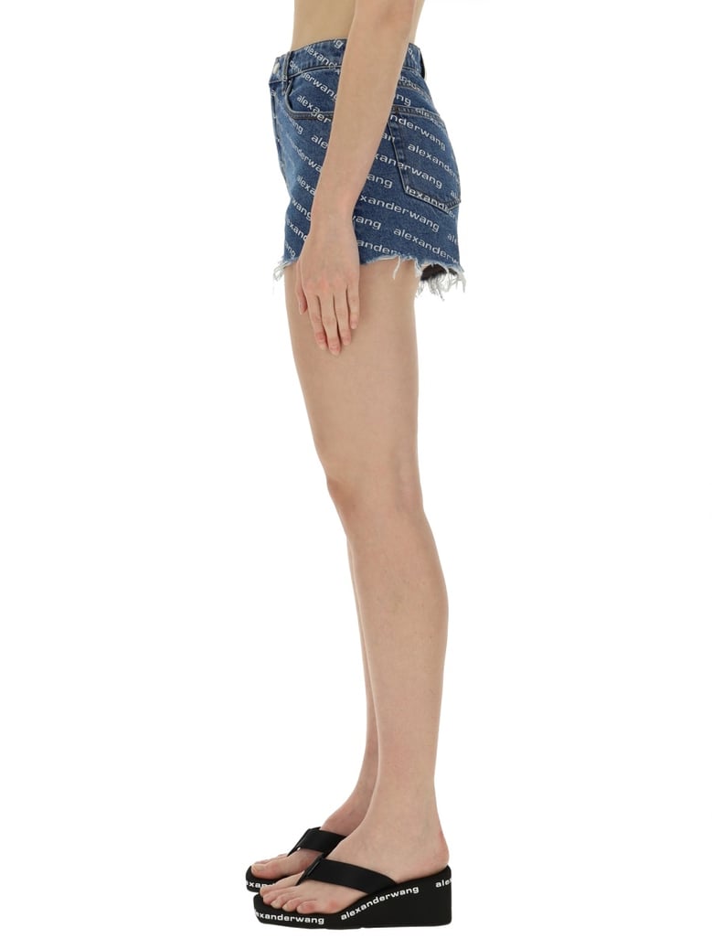 all over logo shorts by Selfnex