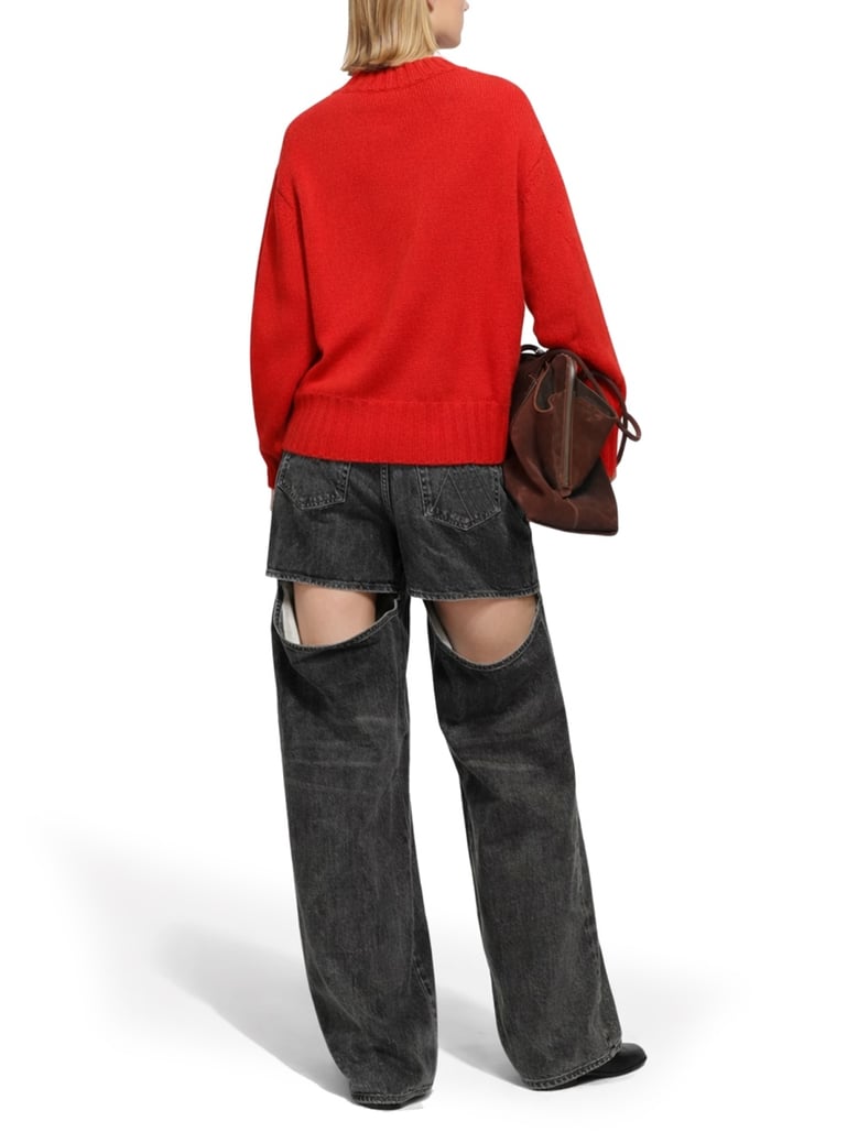 black regular fit jeans by Selfnex