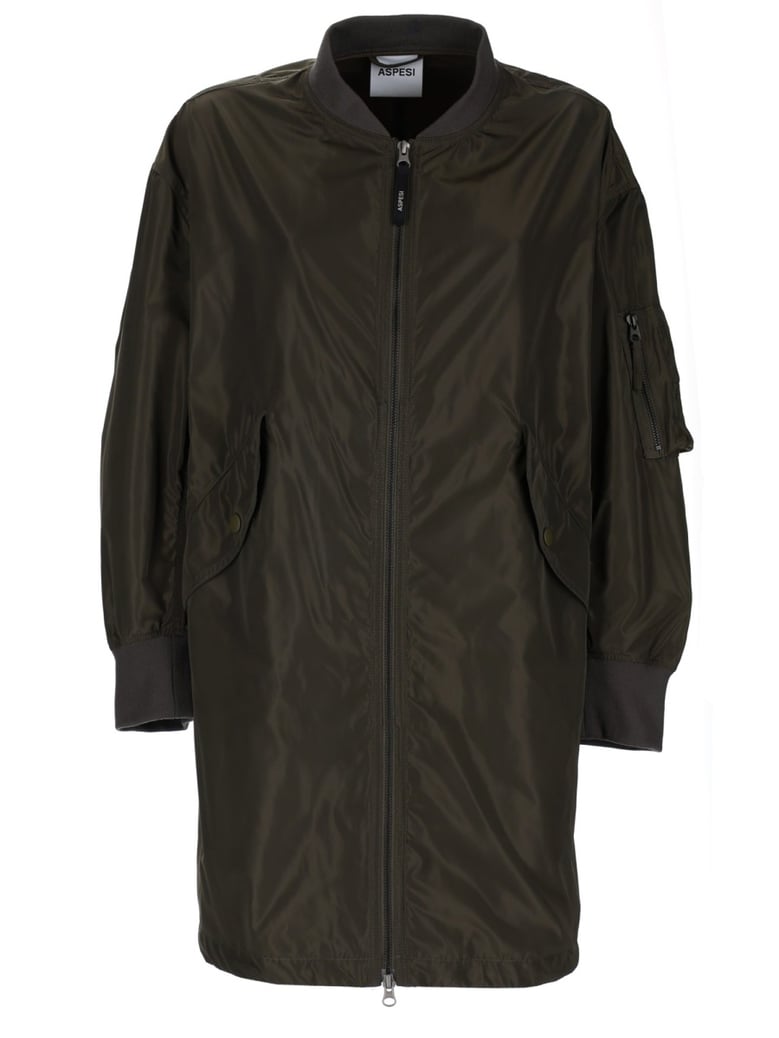 long bomber jacket by Selfnex