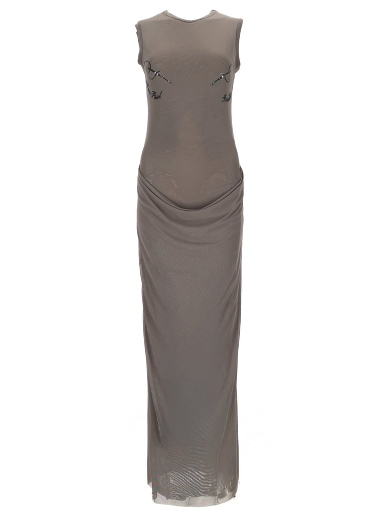 long dress in grey by Selfnex