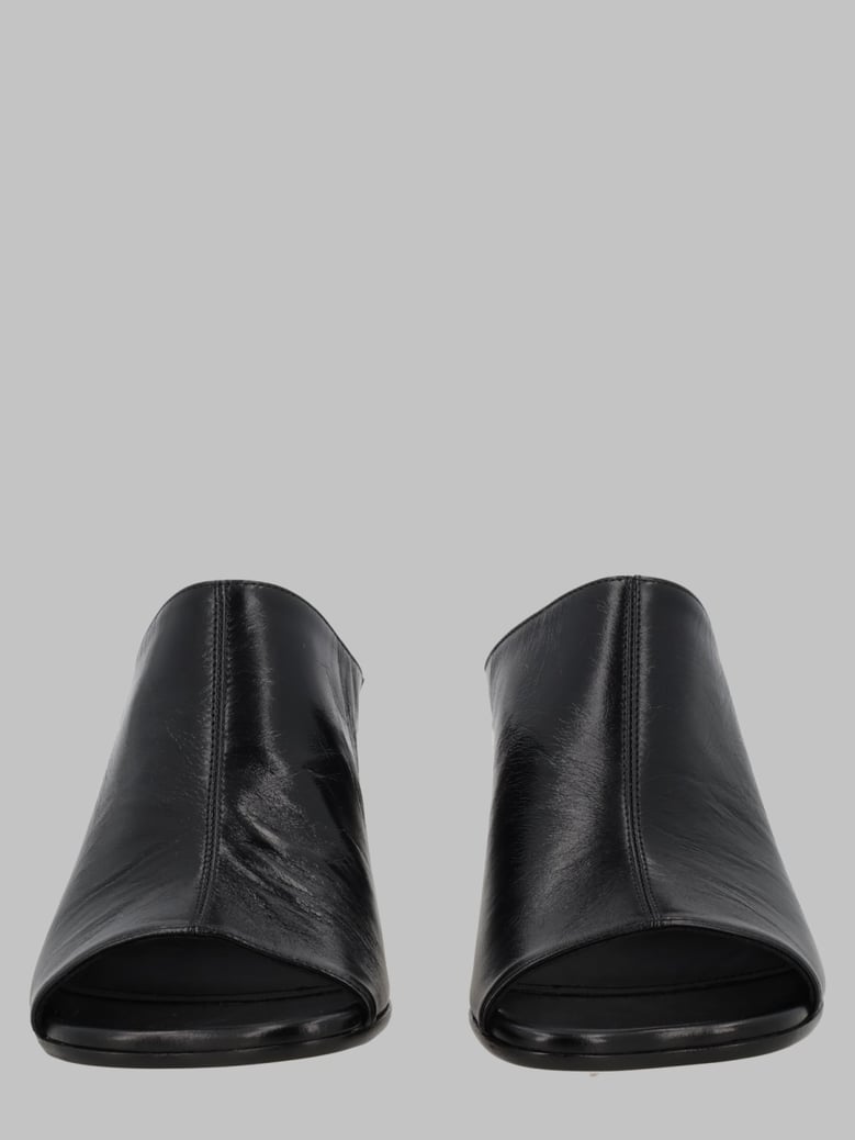 mule anatomic black leather by Selfnex