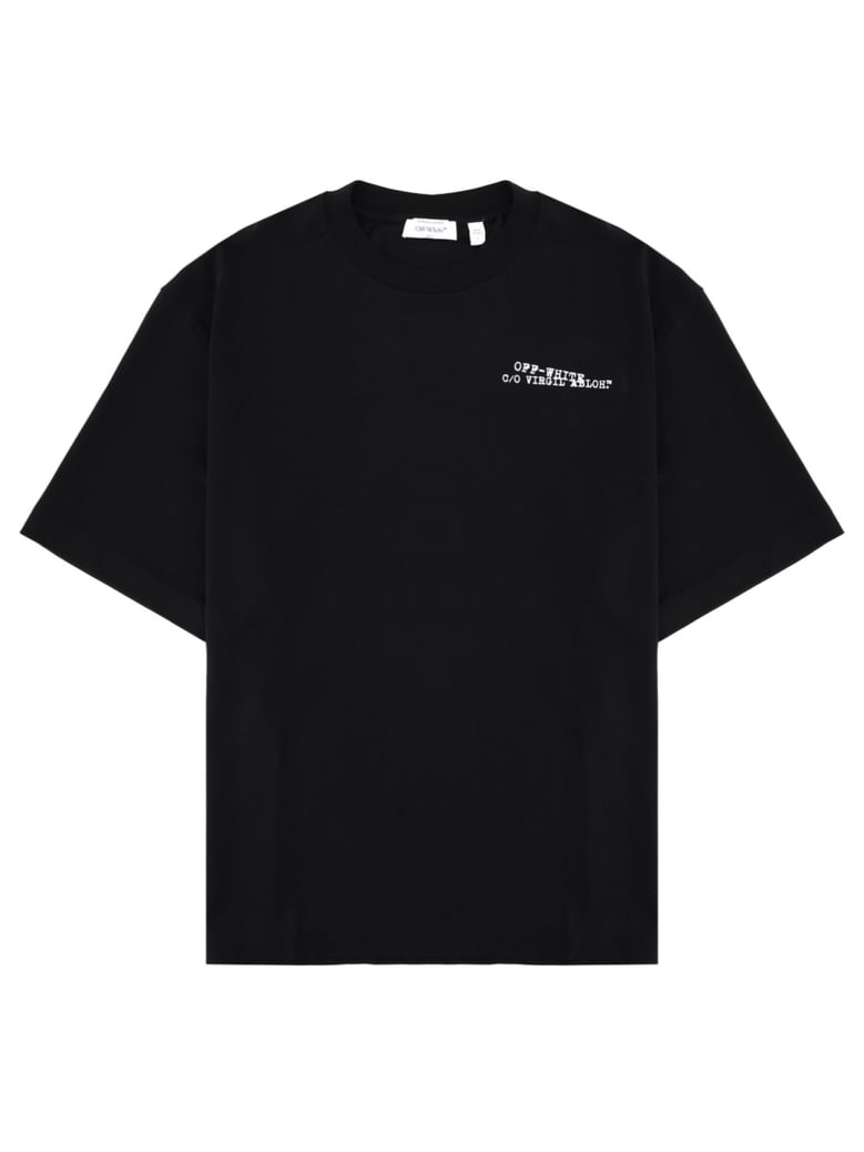 t-shirt with logo black by Selfnex