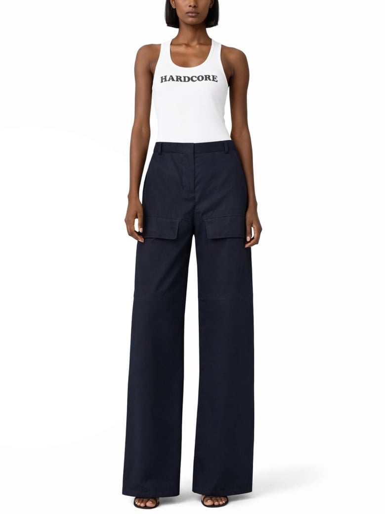 cargo pants blue by Selfnex