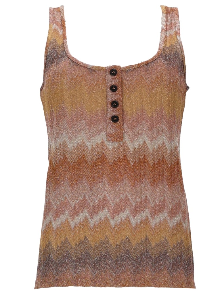 top with snake motif multicolour by Selfnex