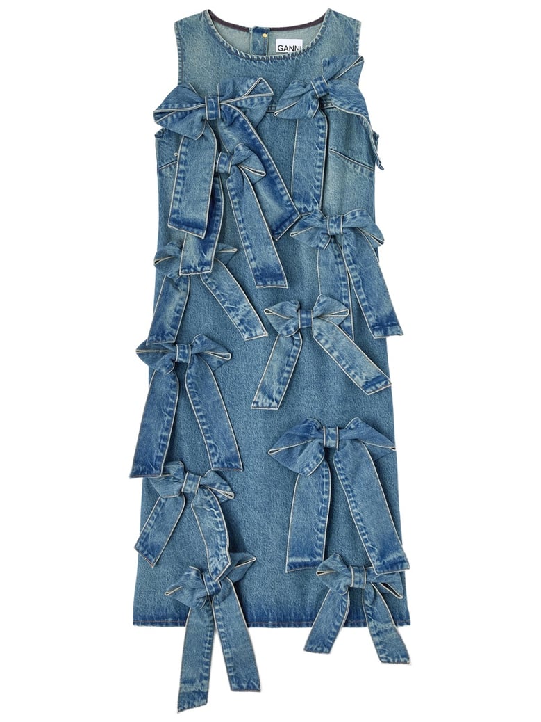 cotton denim dress by Selfnex