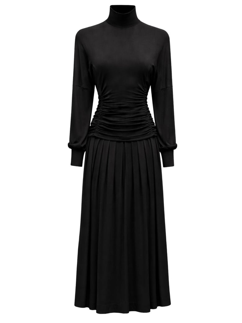 long dress with high neck by Selfnex