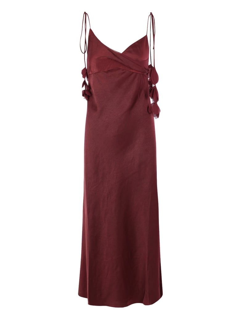 long dress bordeaux by Selfnex