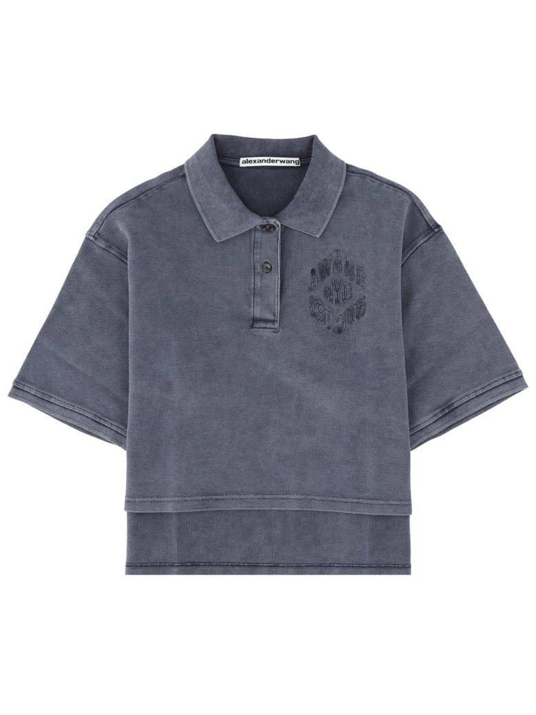 polo shirt blue by Selfnex
