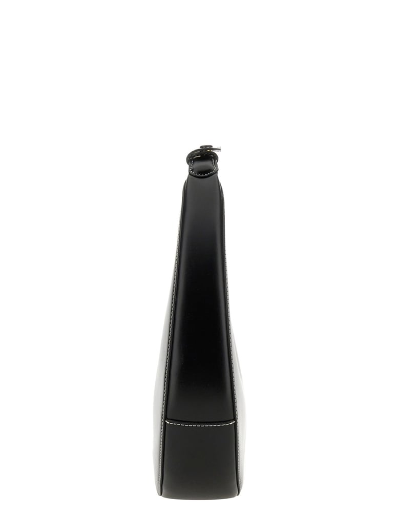 handbag moon black leather by Selfnex