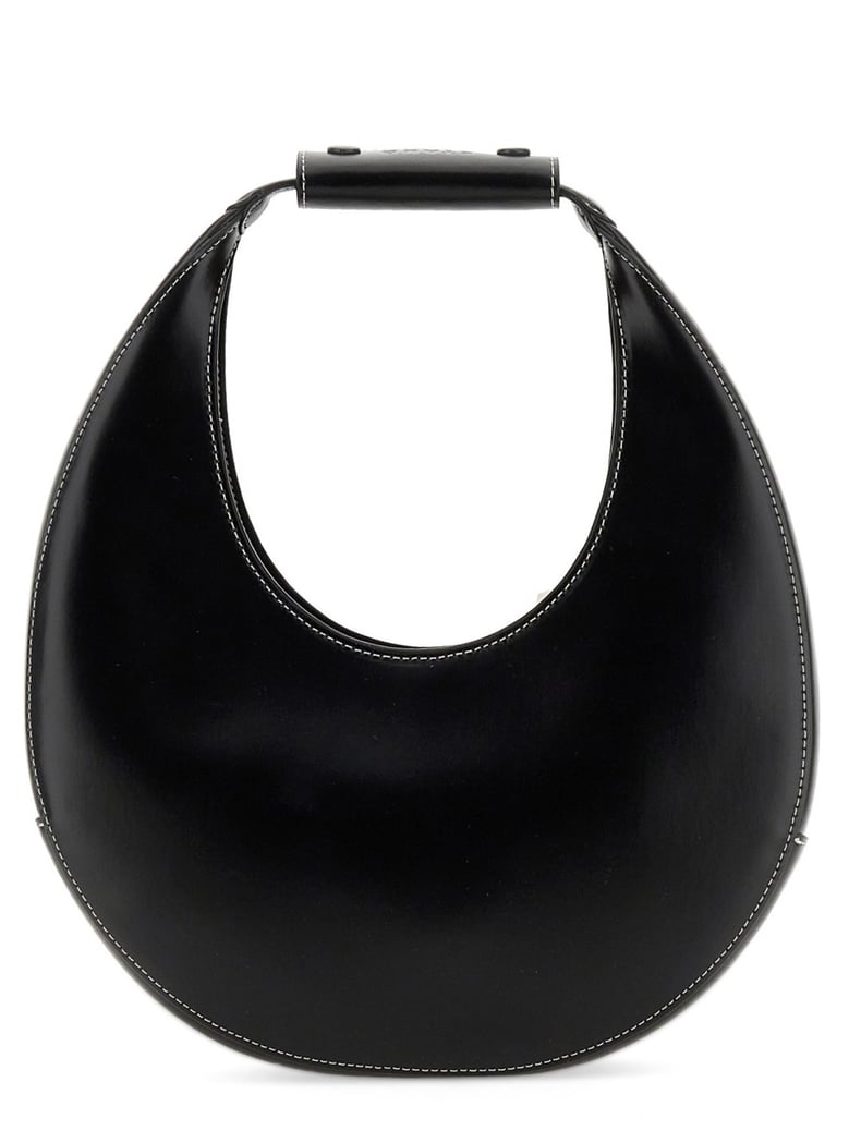 handbag moon black leather by Selfnex