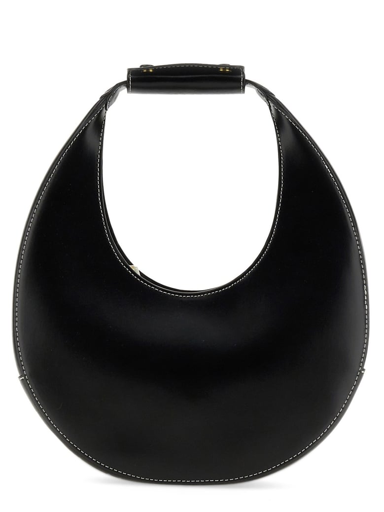 handbag moon black leather by Selfnex