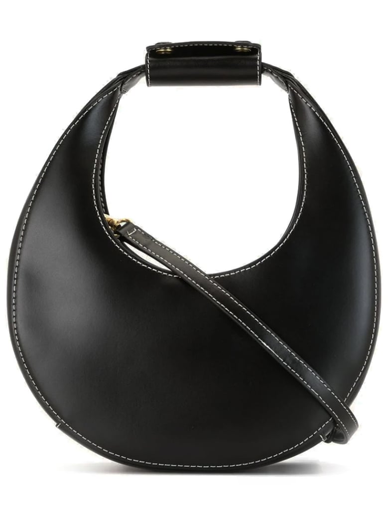 handbag moon black leather by Selfnex