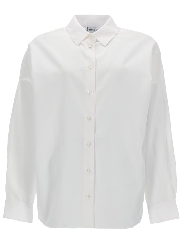 cotton shirt white by Selfnex