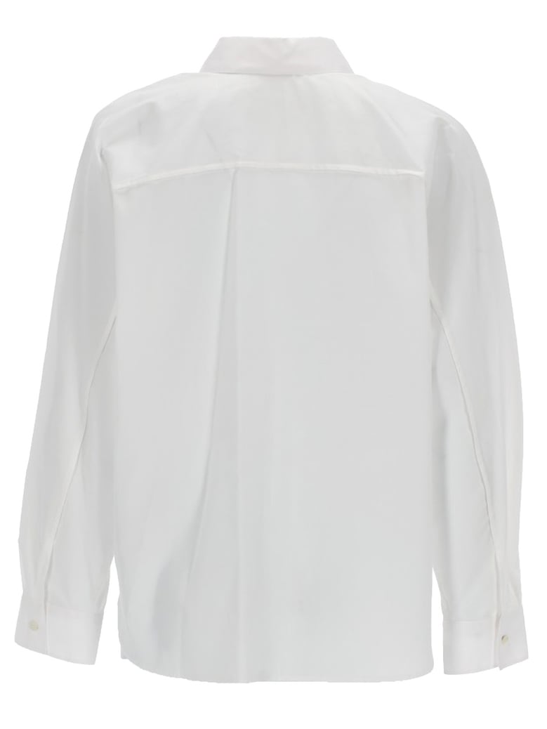 cotton shirt white by Selfnex