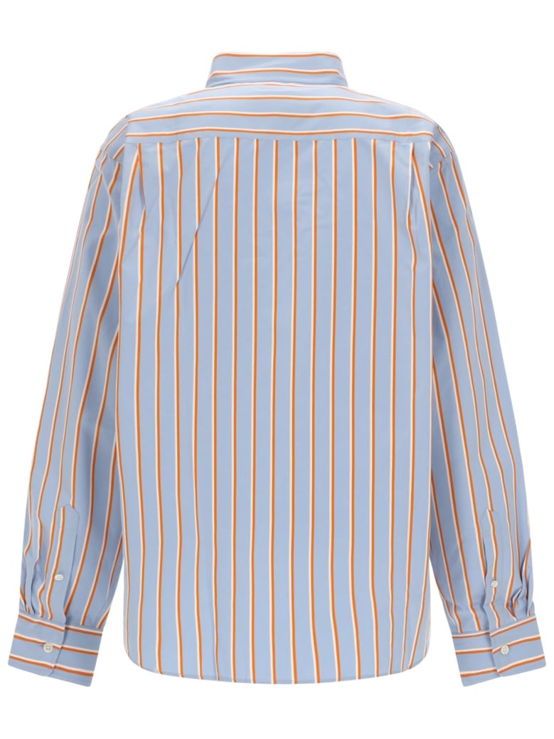cotton shirt azure by Selfnex