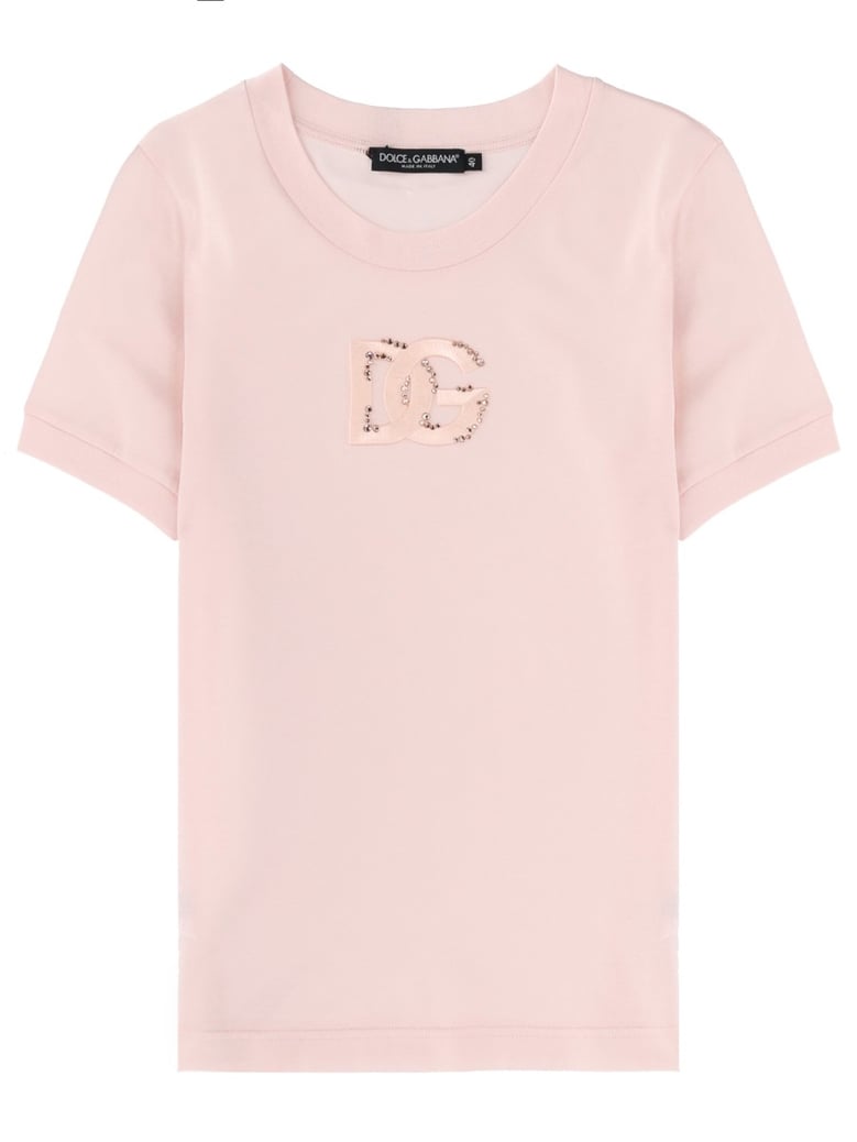 t-shirt with logo pink by Selfnex