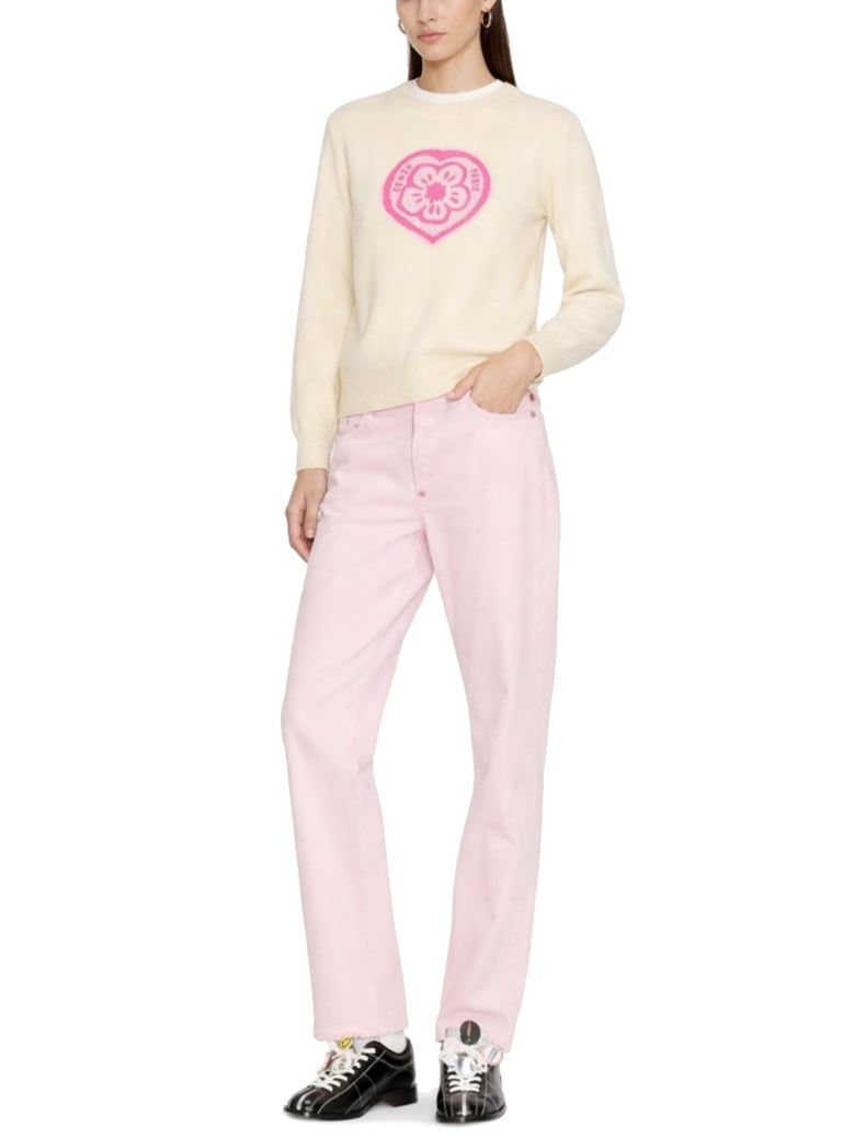 boke heart jersey in powder by Selfnex
