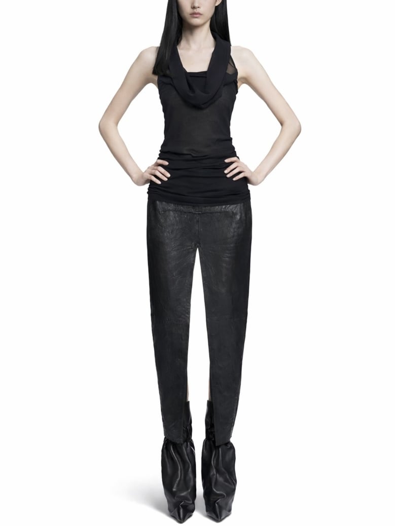 black halter top by Selfnex