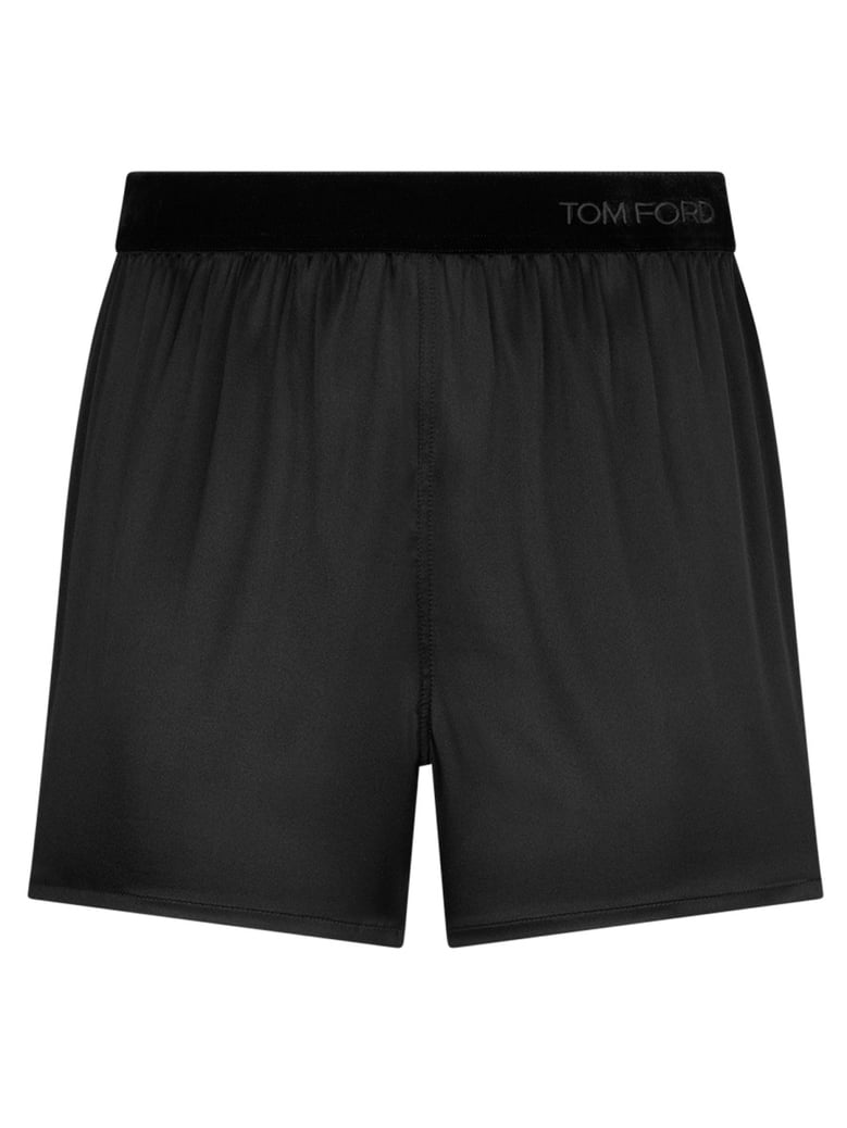 silk pajama shorts by Selfnex