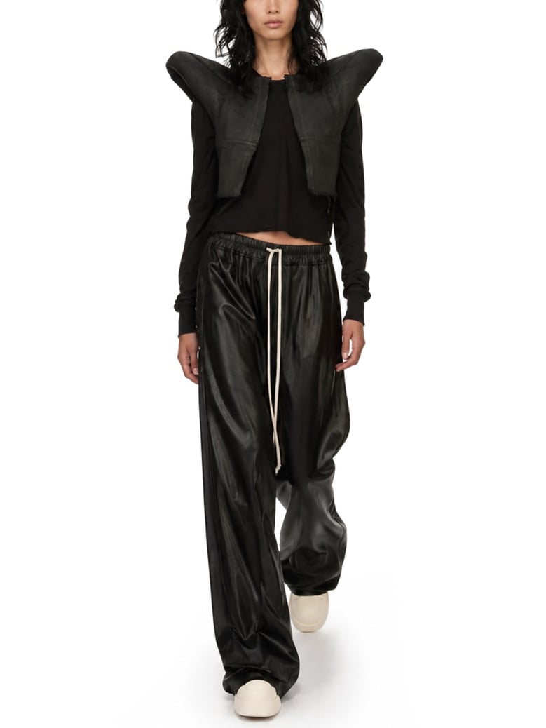 trousers wide pusher black by Selfnex
