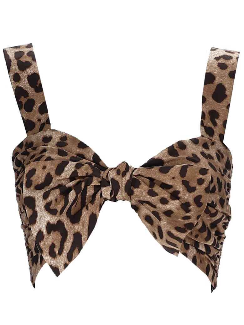 leopard print top by Selfnex