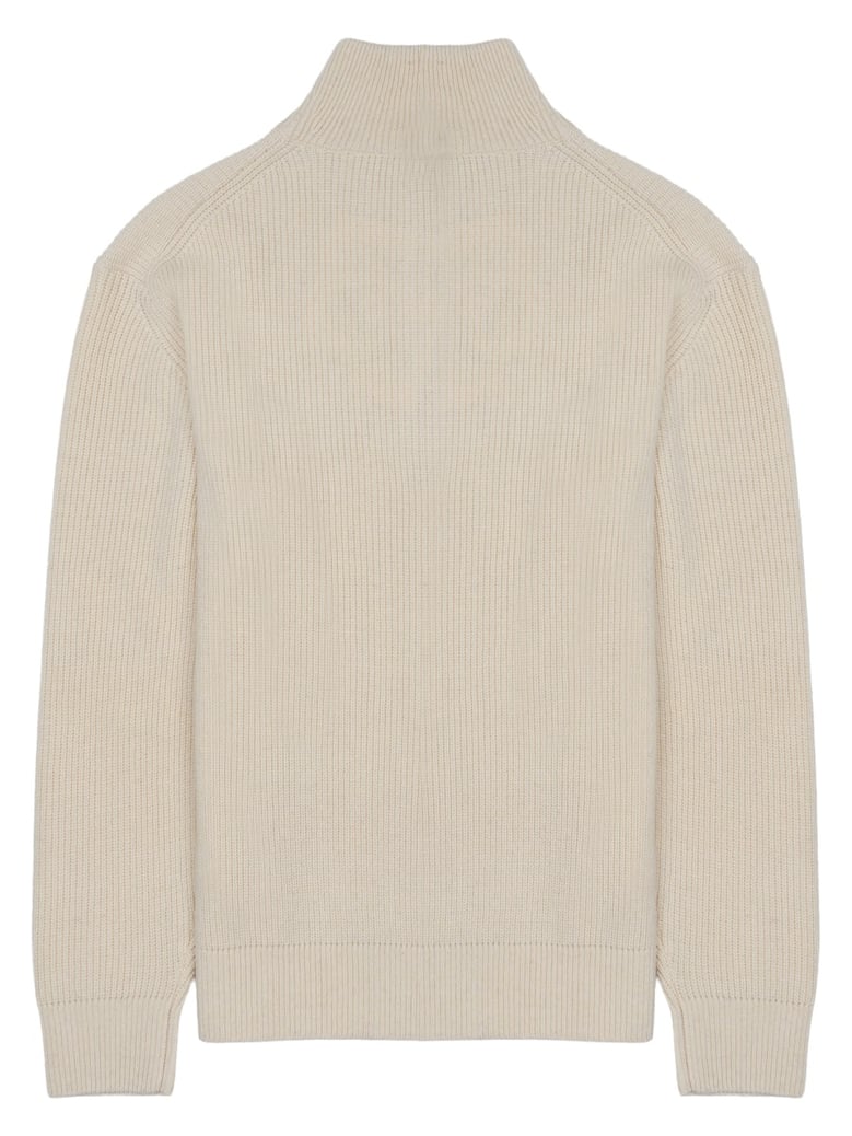 jumper zip-up wool-cotton by Selfnex