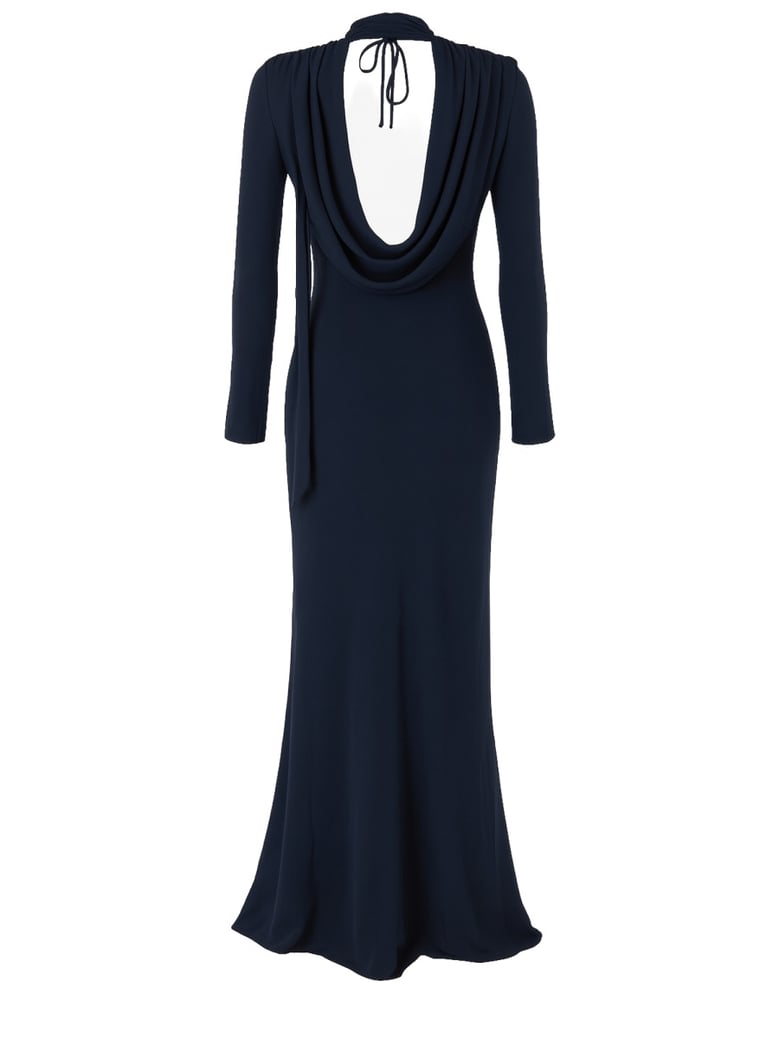 long draped dress by Selfnex