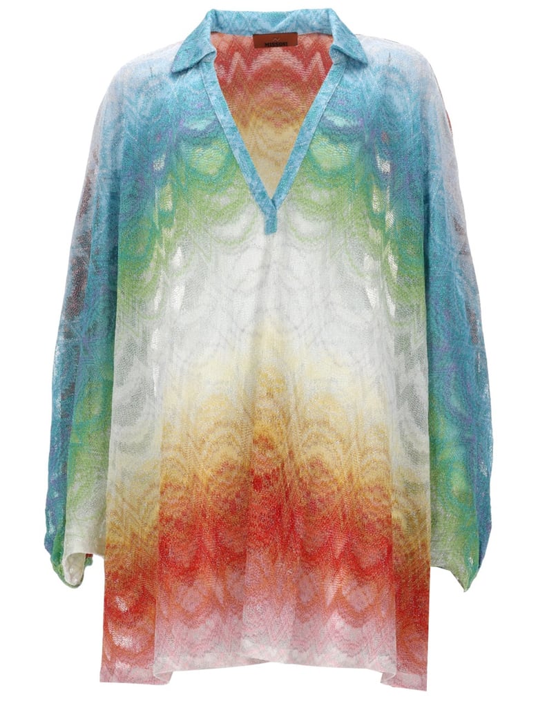 caftan cover-up multicolour by Selfnex