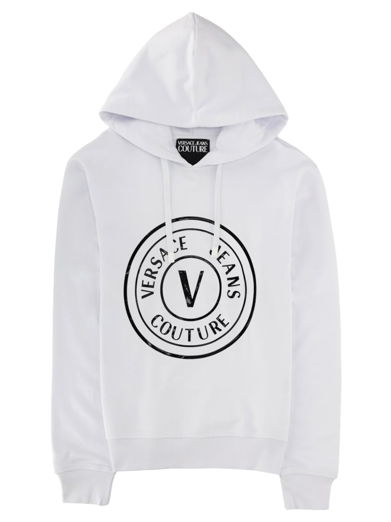 hooded sweatshirt white by Selfnex