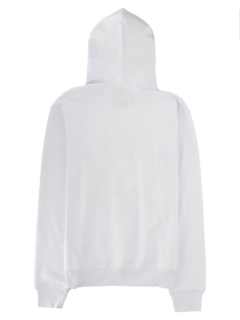 hooded sweatshirt white by Selfnex