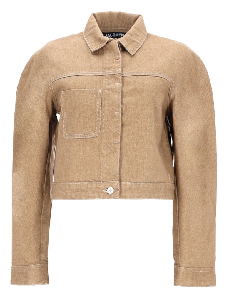 cargo jacket ovalo beige by Selfnex
