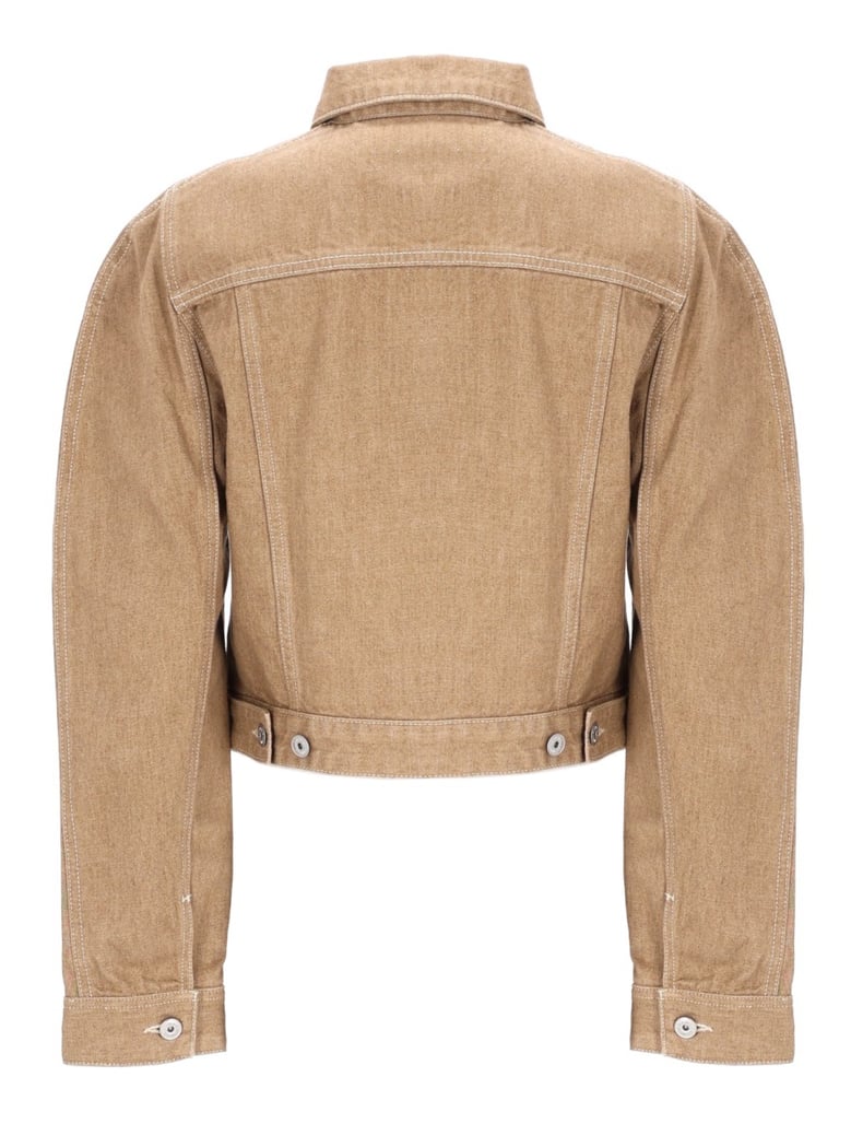 cargo jacket ovalo beige by Selfnex