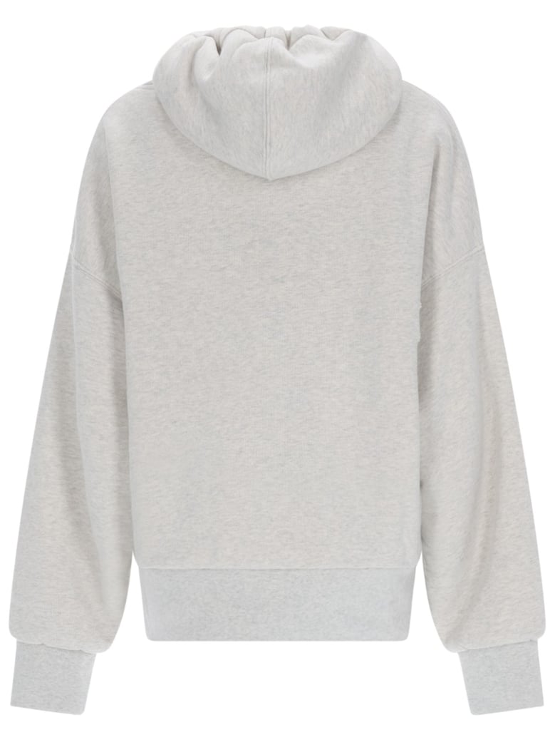 hooded sweatshirt star grey by Selfnex