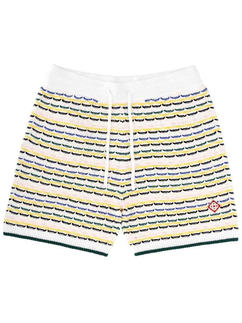 knit shorts multicolour by Selfnex