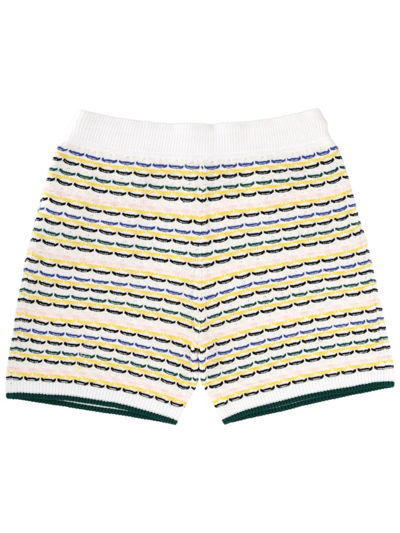 knit shorts multicolour by Selfnex