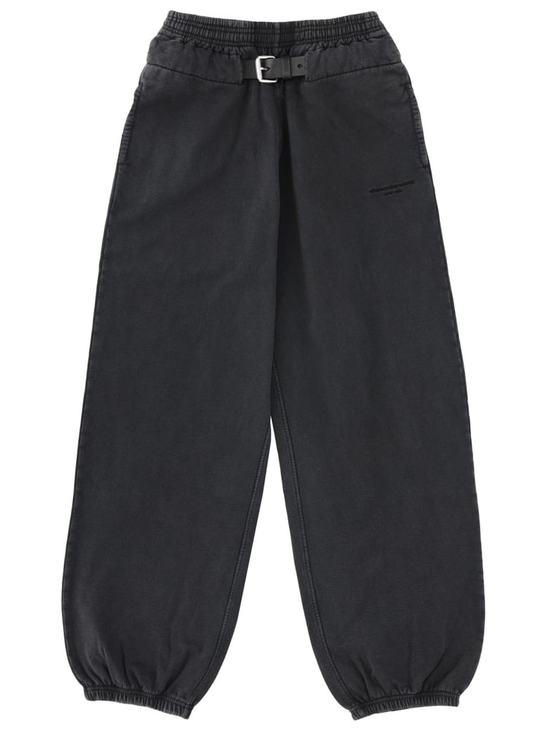 jogger pants with stitching by Selfnex