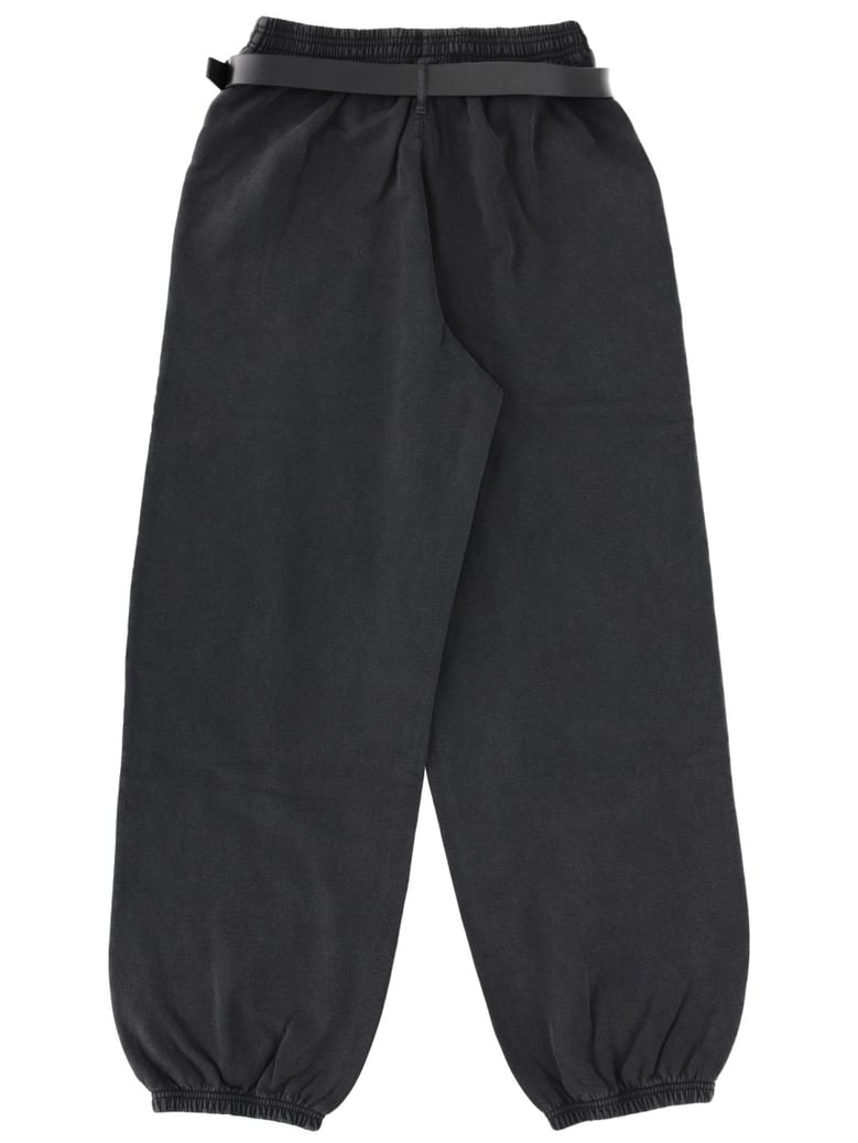 jogger pants with stitching by Selfnex