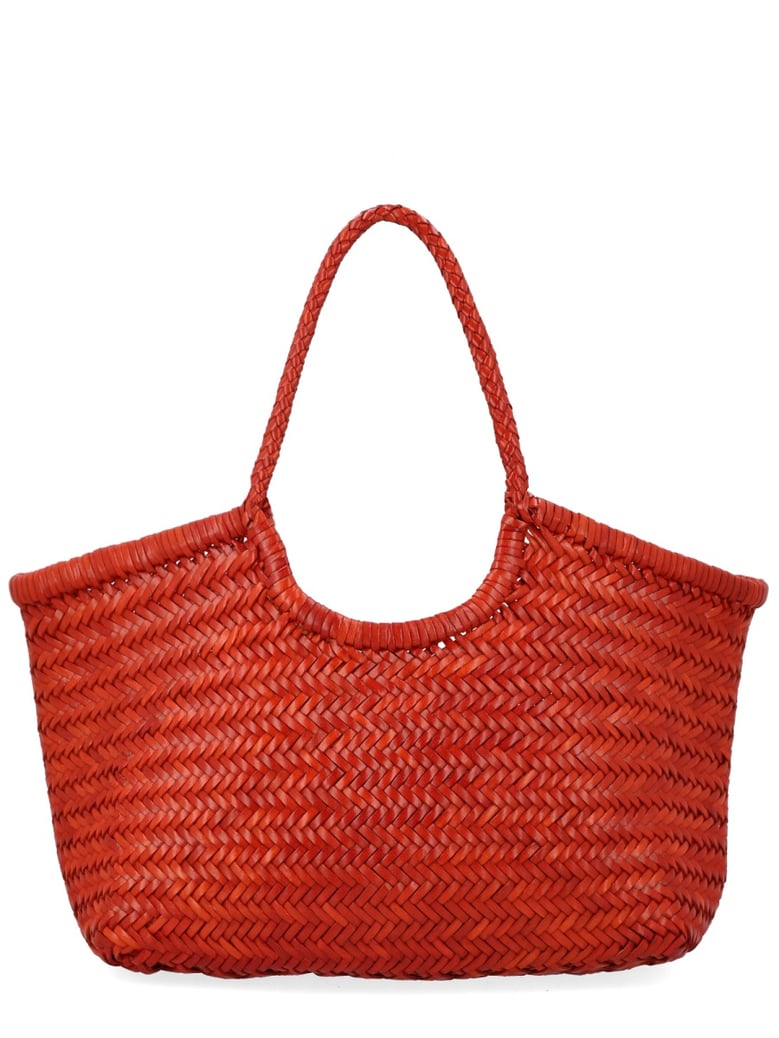 leather shoulder bag nantucket orange by Selfnex
