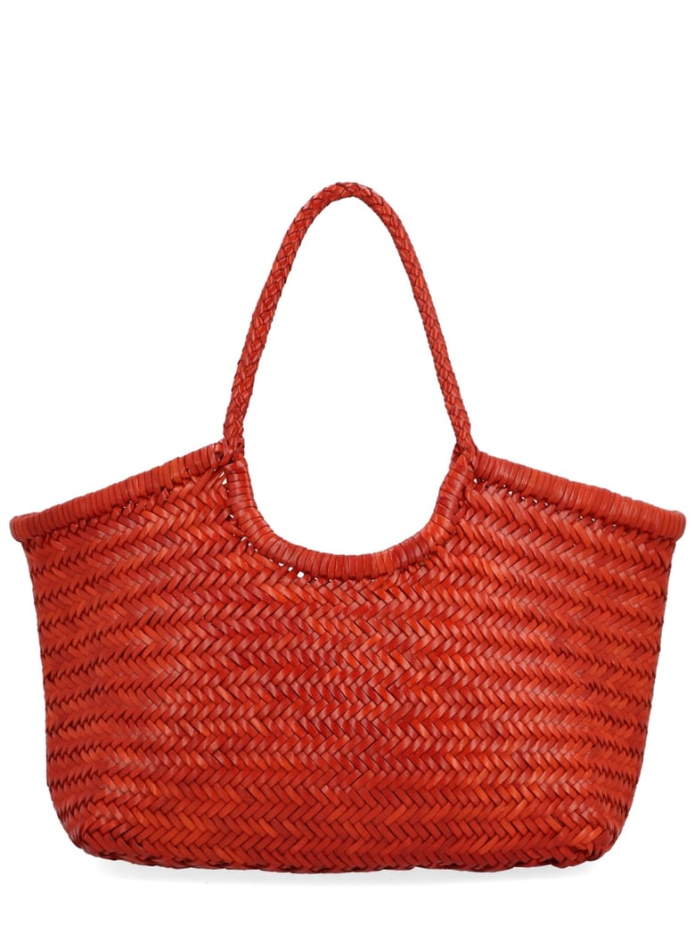 leather shoulder bag nantucket orange by Selfnex