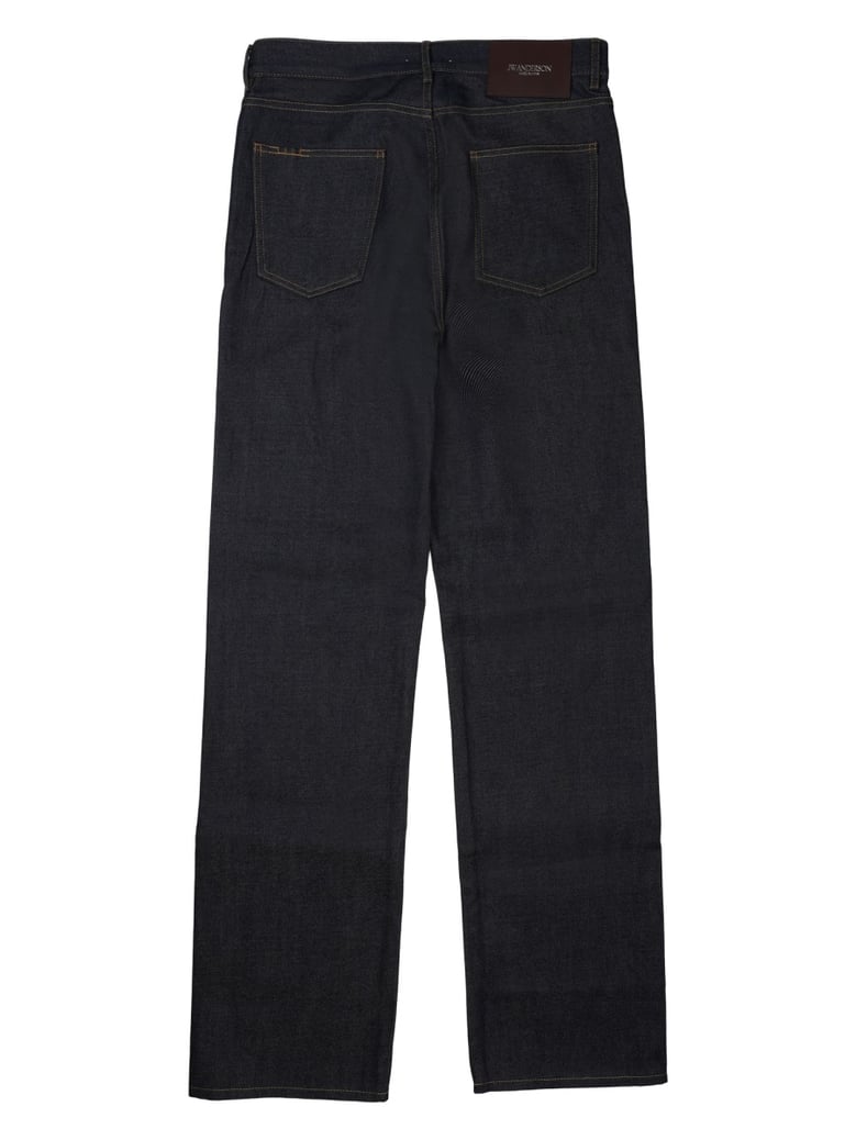 jeans straight leg blue by Selfnex