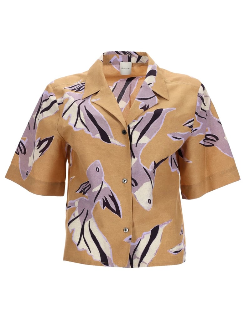 shirt cotton-silk multicolour by Selfnex