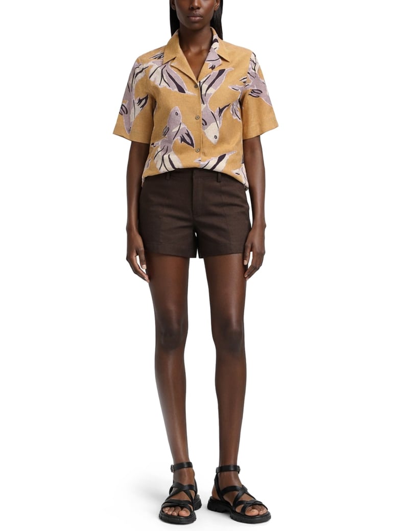 shirt cotton-silk multicolour by Selfnex