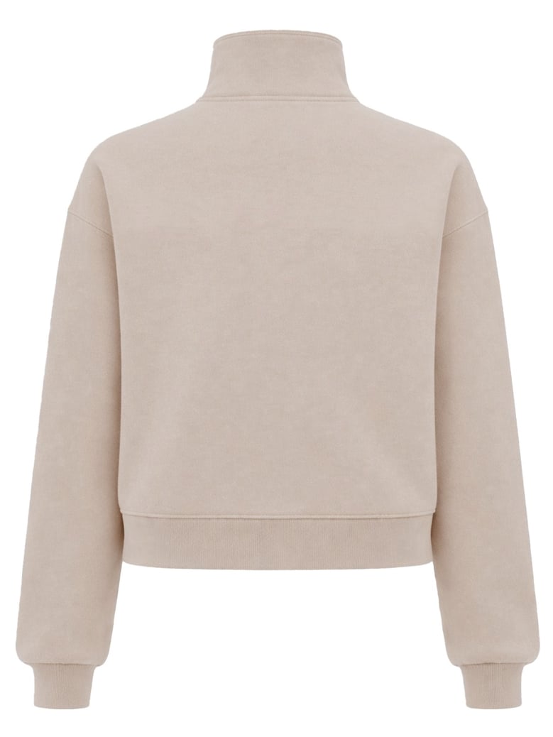 grosgrain sweatshirt with turtleneck by Selfnex