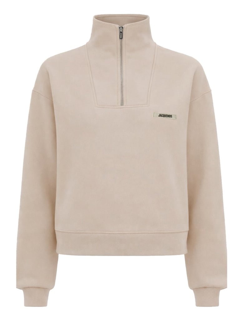 grosgrain sweatshirt with turtleneck by Selfnex