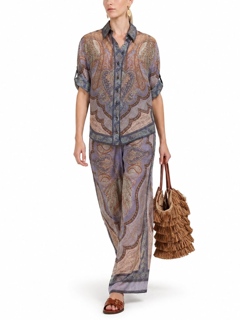 wonderlust silk pants by Selfnex