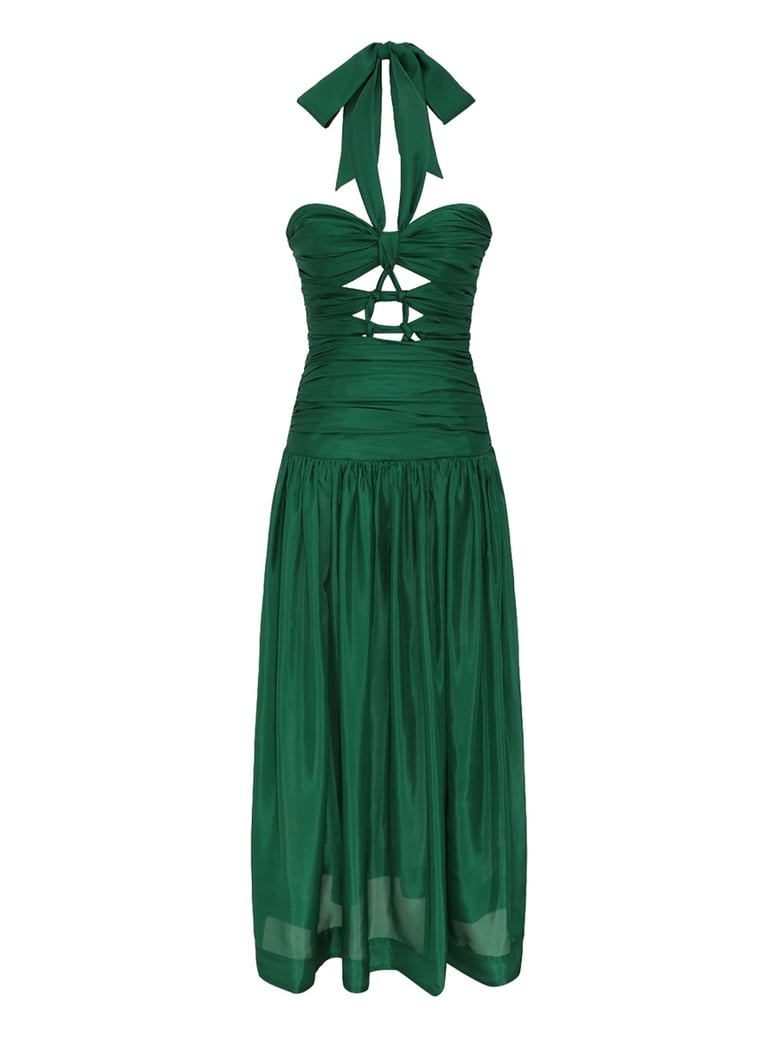 midi dress with knots by Selfnex