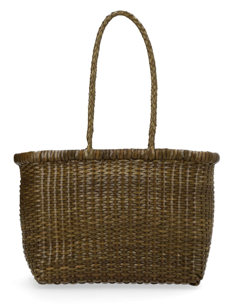 shoulder bag b weave green by Selfnex